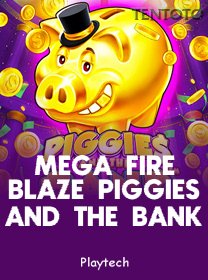 Mega Fire Blaze Piggies And The Bank